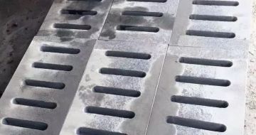 呼伦贝尔 芝麻灰石材沟盖板