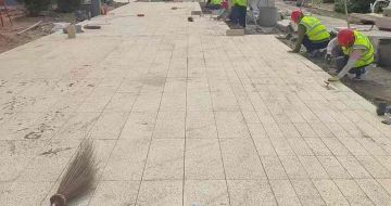 呼伦贝尔黄金麻荔枝面地铺案例
