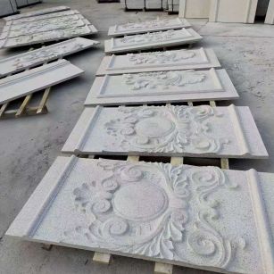 呼伦贝尔 芝麻白干挂雕花板