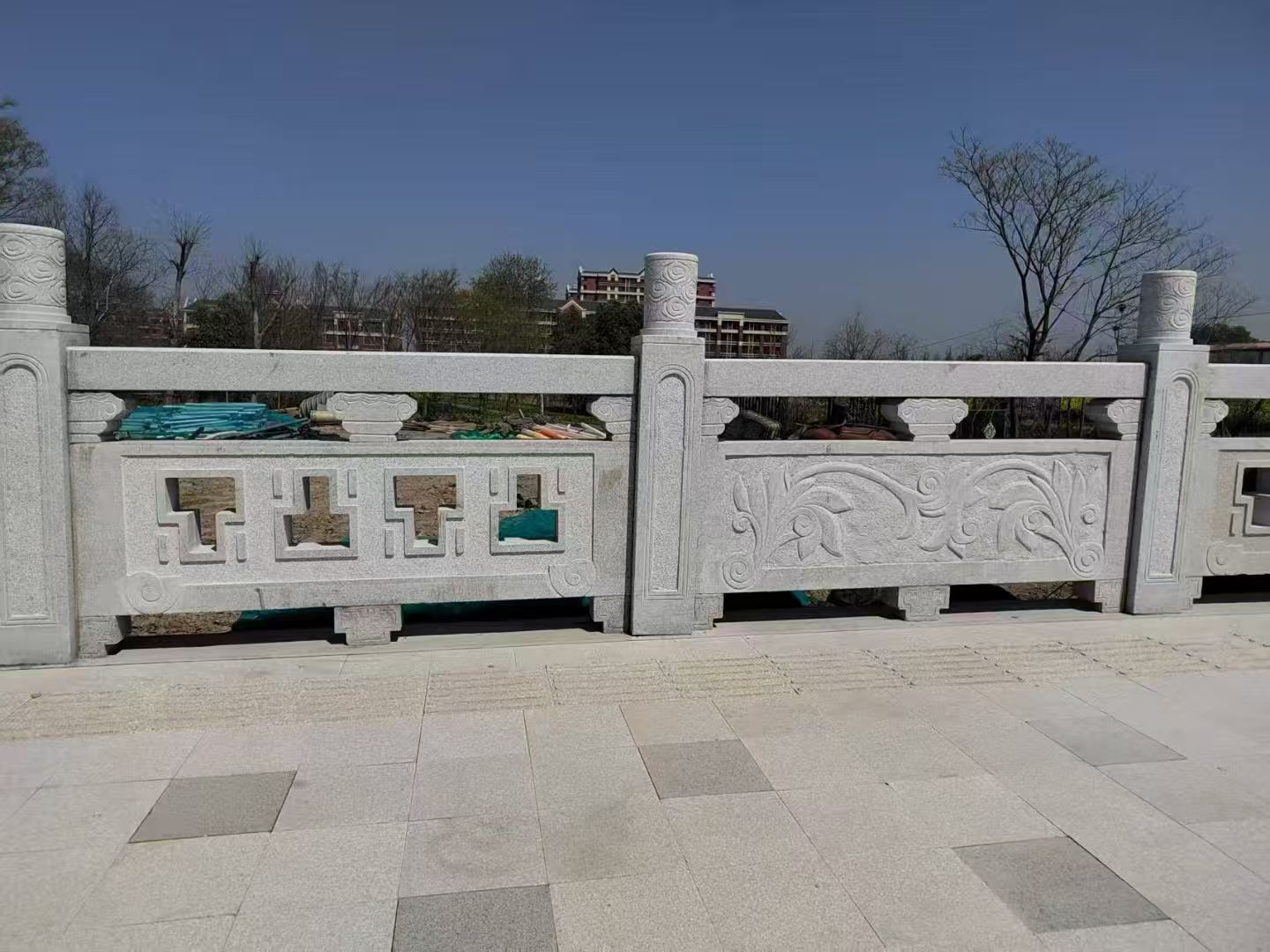 呼伦贝尔 河道栏杆，河道护栏