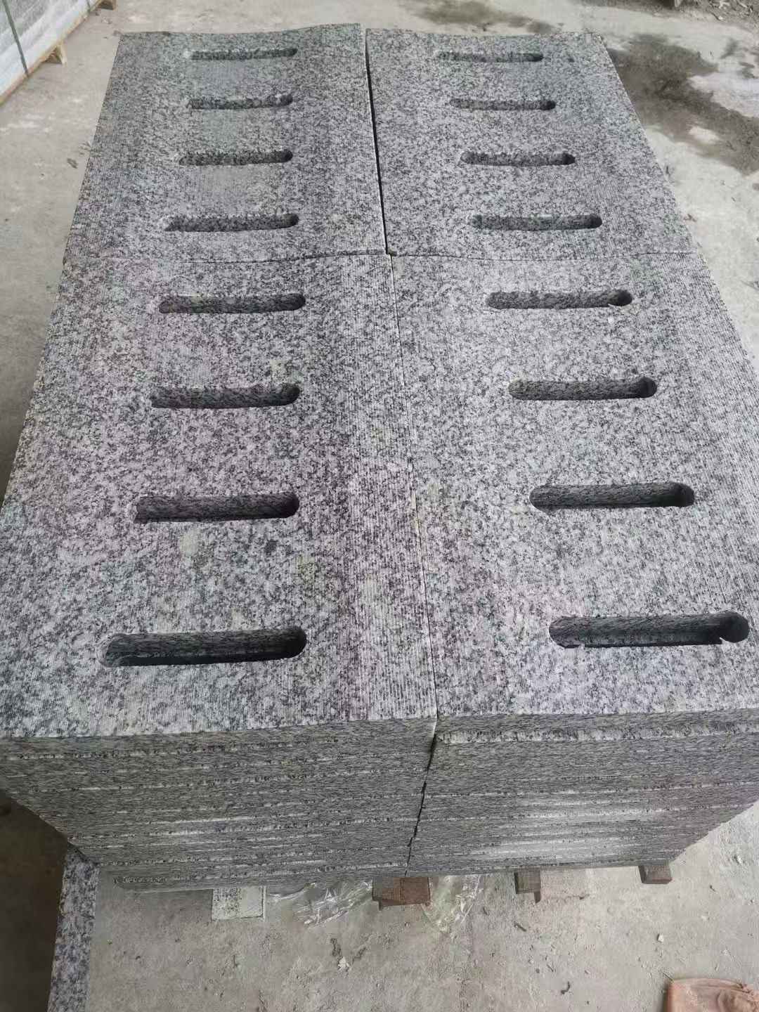 呼伦贝尔 花岗岩石材下水沟盖板，下水槽