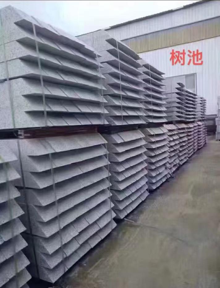 呼伦贝尔 芝麻灰切头树池