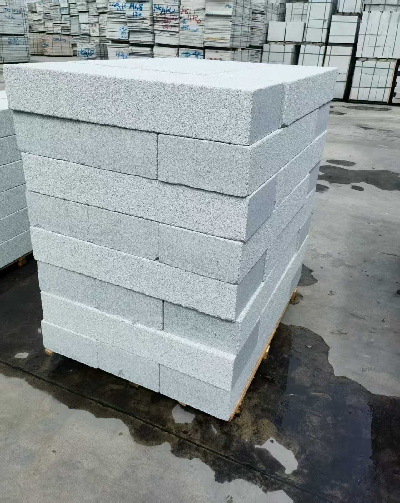 呼伦贝尔 芝麻白两面荔枝面台阶石