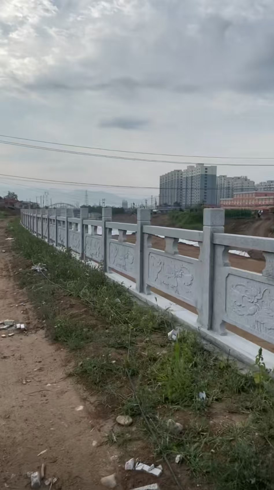 呼伦贝尔 石材河道栏杆