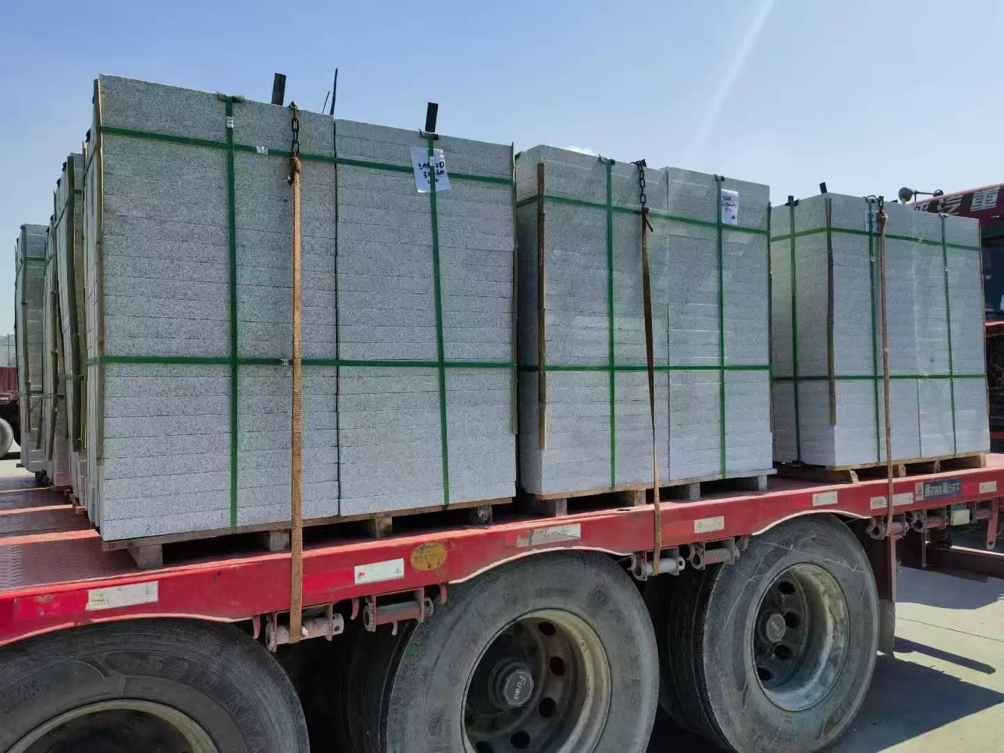 呼伦贝尔 芝麻白花岗岩地铺石